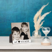 私たちはあなたを愛カスタムする フォトプラーク (インサイチュ)