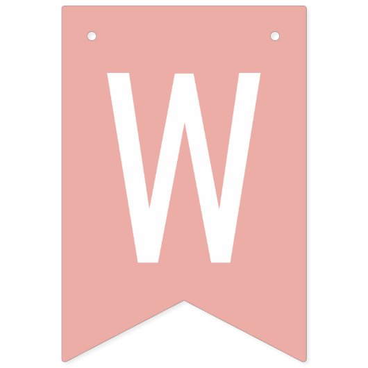 私たちはあなたを愛ママ赤面ピンクマザーズ日 バンティングフラッグ (第1の旗)