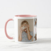 私たちはあなたを愛YaYa写真コラージュマグ マグカップ (左)