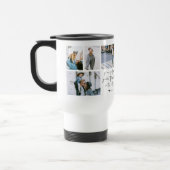 私たちはあなたを母が大好き | モダン 6フォトコラージュ トラベルマグ (左)