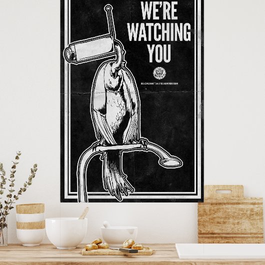 私たちはあなたを見ている ポスター (キッチン)