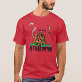 私たちはあなたを踏みにじる Tシャツ (正面)