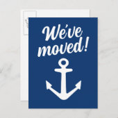 私たちはいかりの動航海の動の発表を移動 案内ポストカード (正面/裏面)