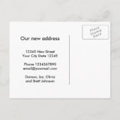 私たちはいかりの動航海の動の発表を移動 案内ポストカード (裏面)