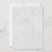 私たちはいまだに愛し合っている | モダン ミニマル 25周年記念 招待状 (裏面)