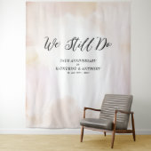 私たちはいまだに愛し合っている | 水彩 結婚記念日 タペストリー (インサイチュ)