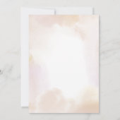 私たちはいまだに愛し合っている | 現代の水彩 25周年記念 招待状 (裏面)