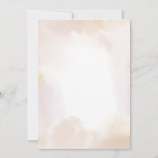 私たちはいまだに愛し合っている | 現代の水彩 25周年記念 招待状 (裏面)