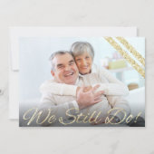 私たちはいまだに愛し合ってる！｜モダン50周年記念 招待状 (正面)