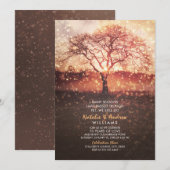 「私たちはいまだに愛を育む」70周年結婚記念日 ラブシーズン 招待状 (正面/裏面)