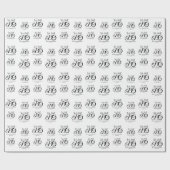 私たちはいまだに愛を誓う 結婚記念日 タイポグラフィ ラッピングペーパー (フラット)