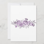 私たちはいまだに結婚誓約を更新します 結婚記念日 招待状 (裏面)