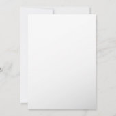 私たちはいまだに結婚誓約を更新します 結婚記念日 招待状 (裏面)