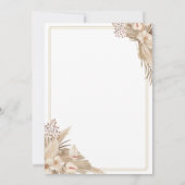 私たちはいまだに結婚誓約を更新する 結婚記念日 招待状 (裏面)