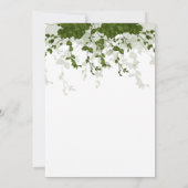 私たちはいまだに誓う 緑の誓い更新式 招待状 (裏面)