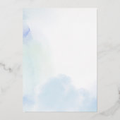 私たちはいまだ愛し合っている | ゴールド記念日、誓いの更新 箔招待状 (裏面)