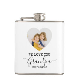 私たちはおじいちゃんを愛している | フラッパーソナライズされたク フラスク