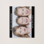 私たちはおばあちゃんの家族の写真が大好き ジグソーパズル (縦)