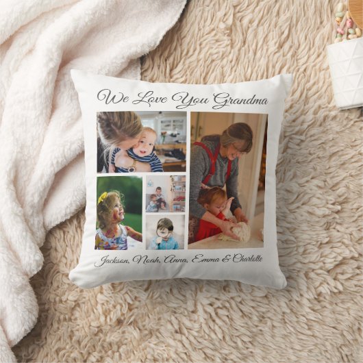 私たちはおばあちゃんを愛している クッション (ブランケット)