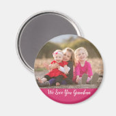 私たちはおばあちゃんフォトマグネット愛 マグネット (正面/裏面)