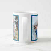 私たちはおばあちゃん祖母を愛する6写真 ジャンボコーヒーマグカップ (裏面)