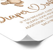 私たちはおむつラッフルを心底待ちできる ポスター (角)