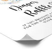 私たちはおむつラッフルを心底待ちできる ポスター (角)