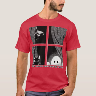 私たちはここで君を見ている Tシャツ