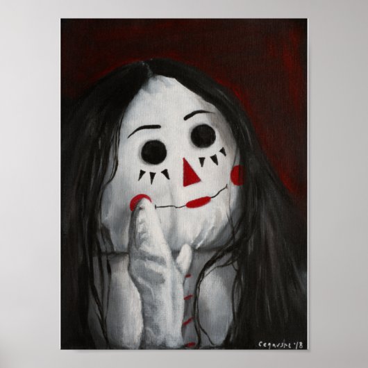 私たちはここにいる人形 ポスター (正面)