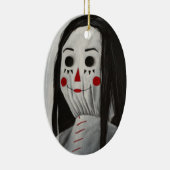 私たちはここにいる人形IVセラミックオーナメント セラミックオーナメント (右)