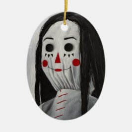 私たちはここにいる人形IVセラミックオーナメント セラミックオーナメント