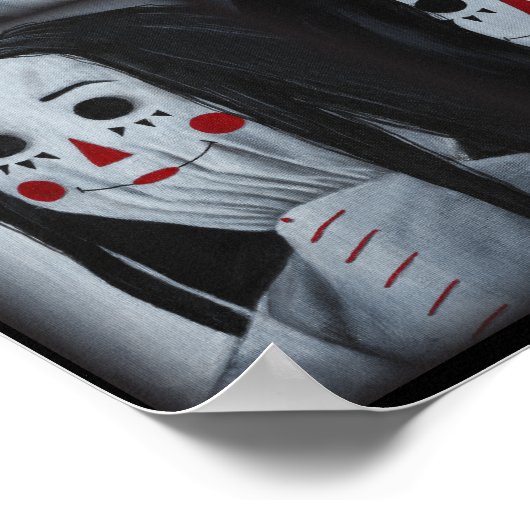 私たちはここにいる全ての人形:12個の布人形 ポスター (角)