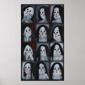 私たちはここにいる全ての人形:12個の布人形 ポスター (正面)