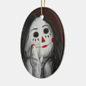 私たちはここにすべての人形IIセラミックオーナメント セラミックオーナメント (左)