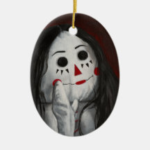 私たちはここにすべての人形IIセラミックオーナメント