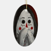 私たちはここにすべての人形IIIセラミックオーナメント セラミックオーナメント (右)