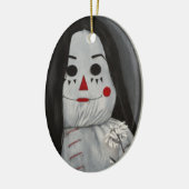 私たちはここにすべての人形VIIIセラミックオーナメント セラミックオーナメント (左)