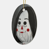 私たちはここにすべての人形Xセラミックオーナメント セラミックオーナメント (左)