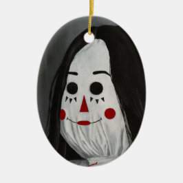 私たちはここにすべての人形Xセラミックオーナメント セラミックオーナメント