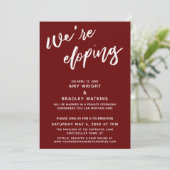 私たちはこっそり結婚する 招待状 (スタンド正面)