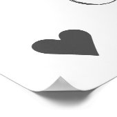 私たちはすべての不機嫌ここチェシャーキャットスマイル遊のカード ポスター (角)