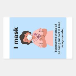 私たちはすべての紙シールのセットが必要なのでマスク 長方形シール