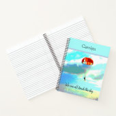 私たちはすべてのtouchの空、インスピレーション、あなたの名前 ノートブック (内部)