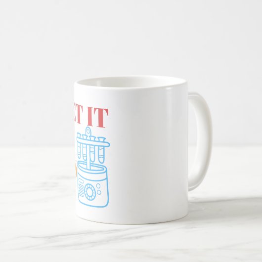 私たちはそれが紡ぎ走出されて行われる – LABLIFE COFFEE MUG コーヒーマグカップ (正面右)
