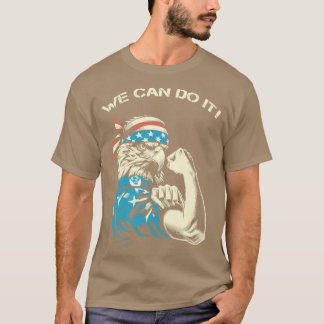 私たちはそれをパロディすることができるハゲのワシ Tシャツ