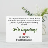 私たちはそれを懸命工事で発表する 案内状 (スタンド正面)