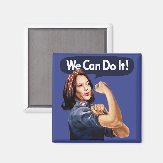 私たちはそれを行うことができる – Kamala 2024磁石 マグネット (正面/裏面)
