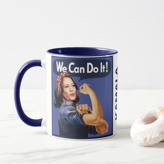 私たちはそれを行うことができる – Kamala 2024 MUG マグカップ (ドーナツ)