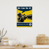 私たちはそれを行うことができる – Zombieポスター ポスター (キッチン)