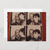 私たちはまた引っ越した!!! 案内ポストカード (正面/裏面)